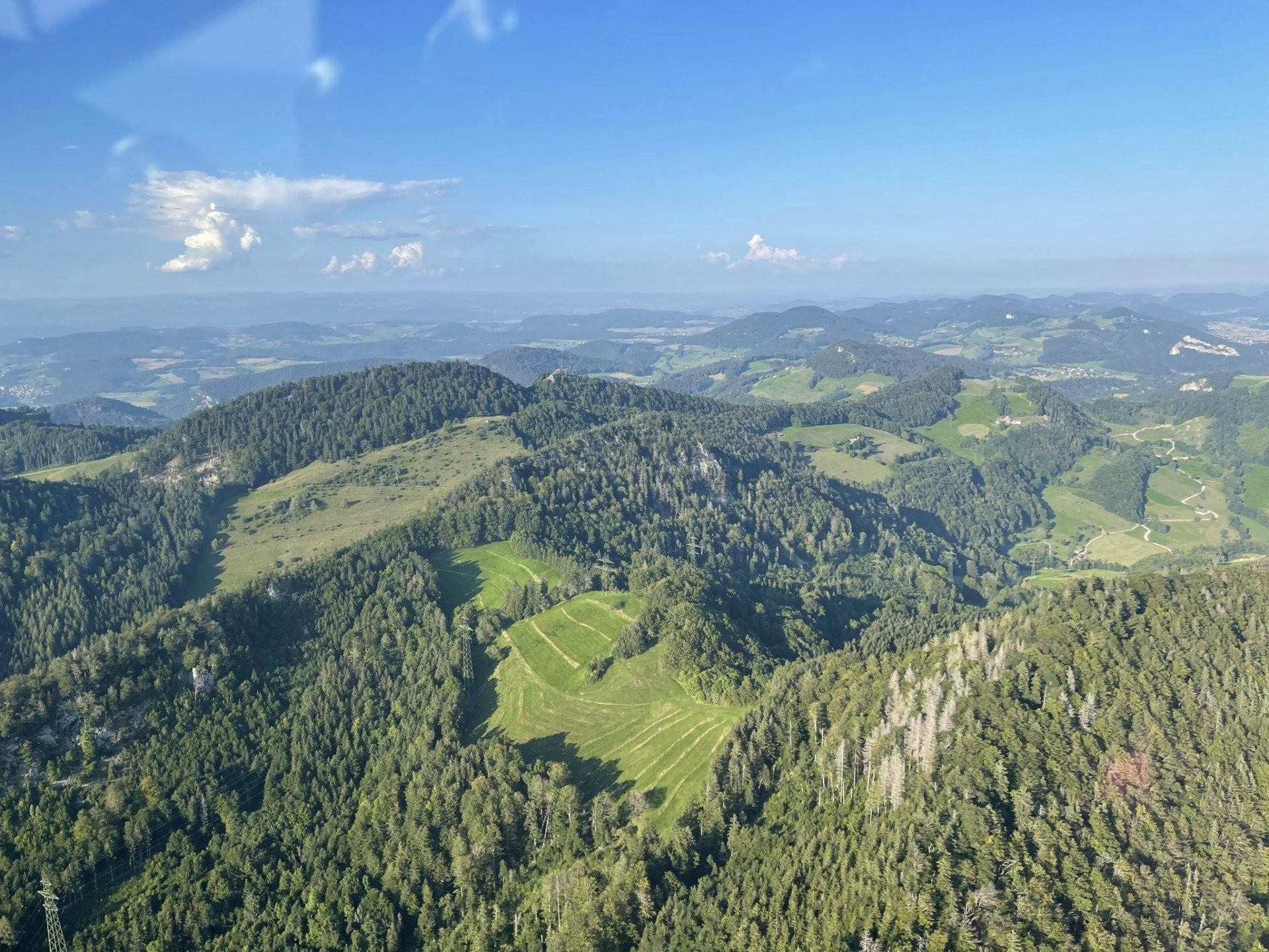 Kleiner-Jurarundflug im Hubschrauber