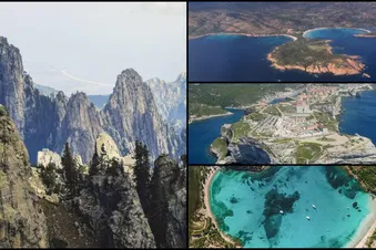 Survol - Corse du sud / Mer et montagne