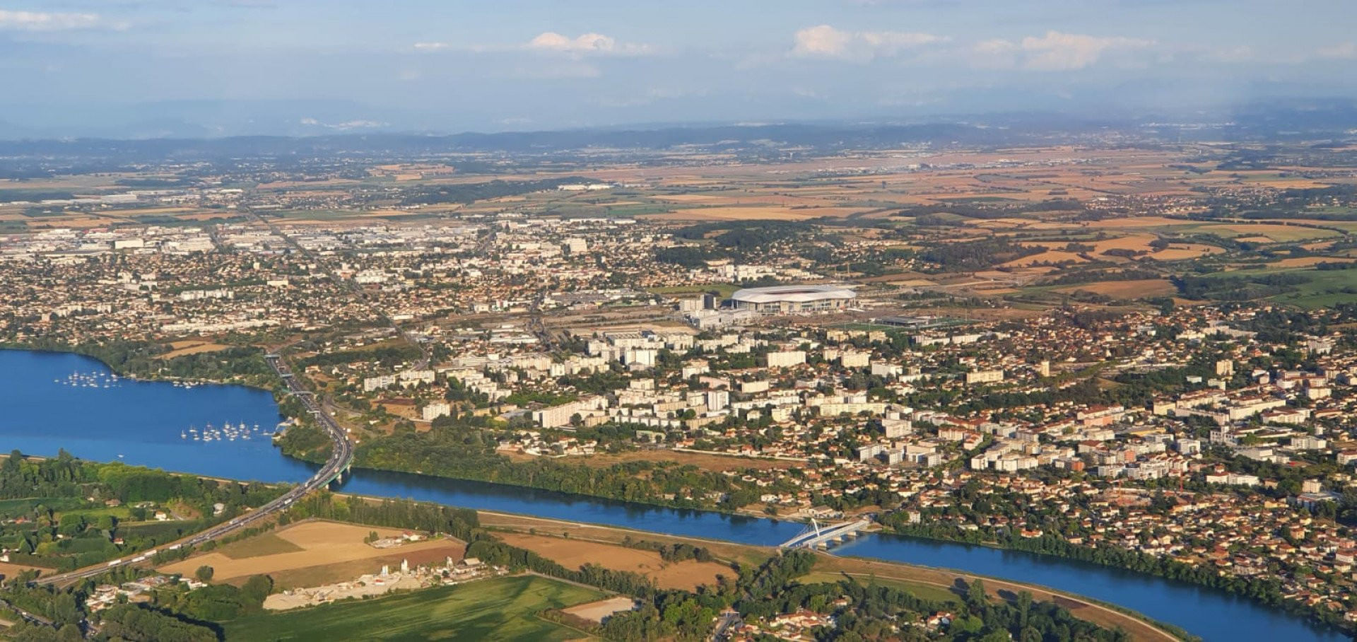 Balade aérienne : flirt avec le Jura et la Savoie