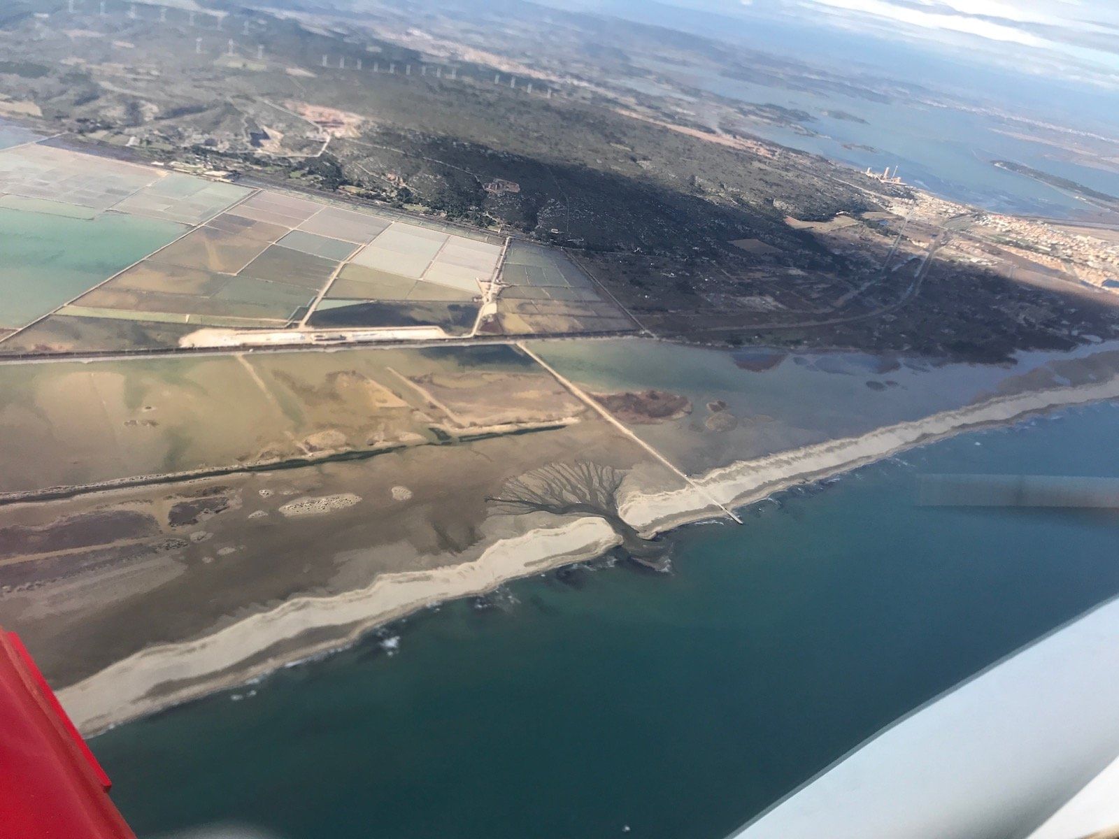 Survol du litoral Audois au départ de Perpignan