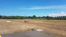 Vue du parc d'attraction depuis l'aérodrome