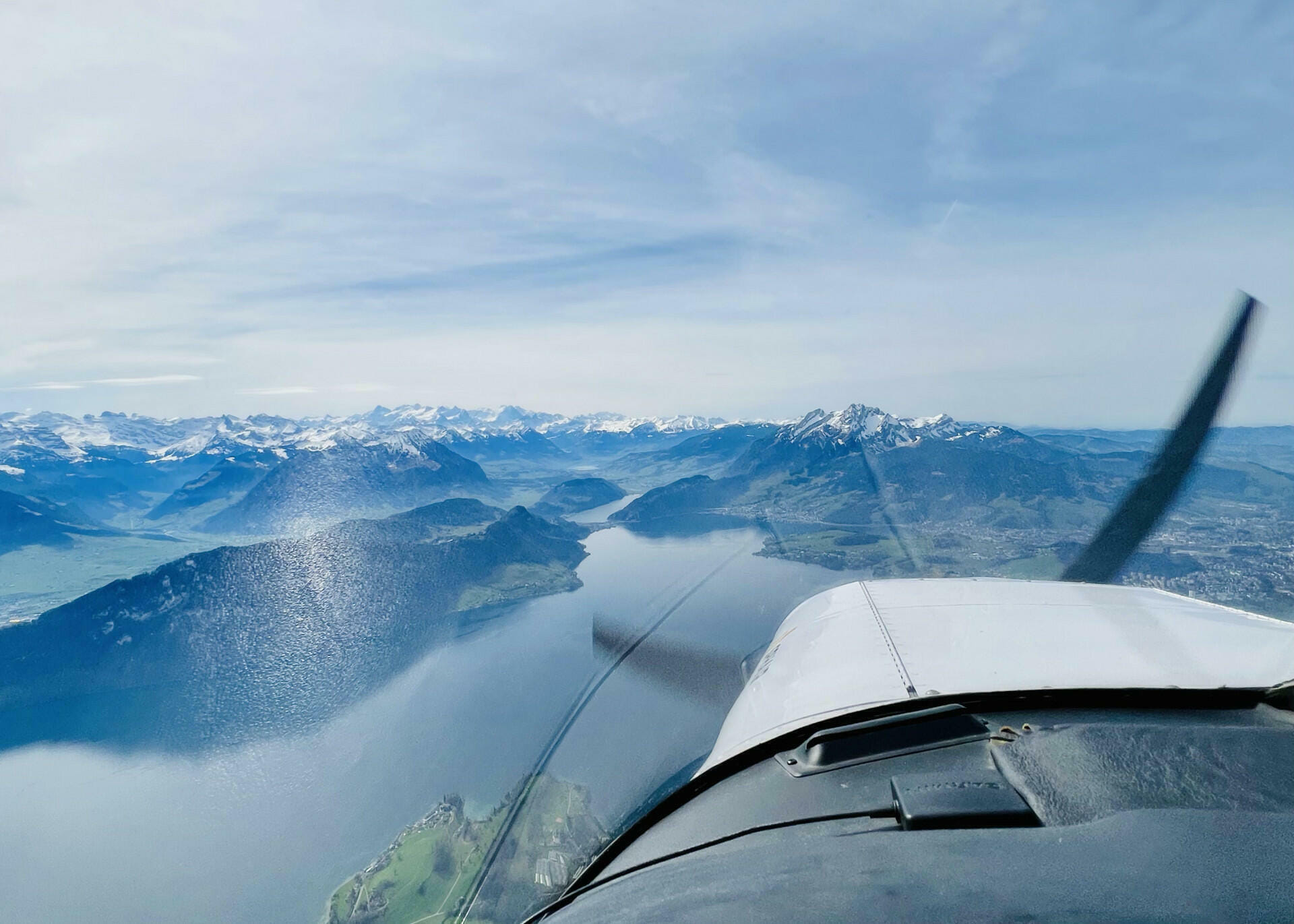 Hoch über dem Vierwaldstättersee