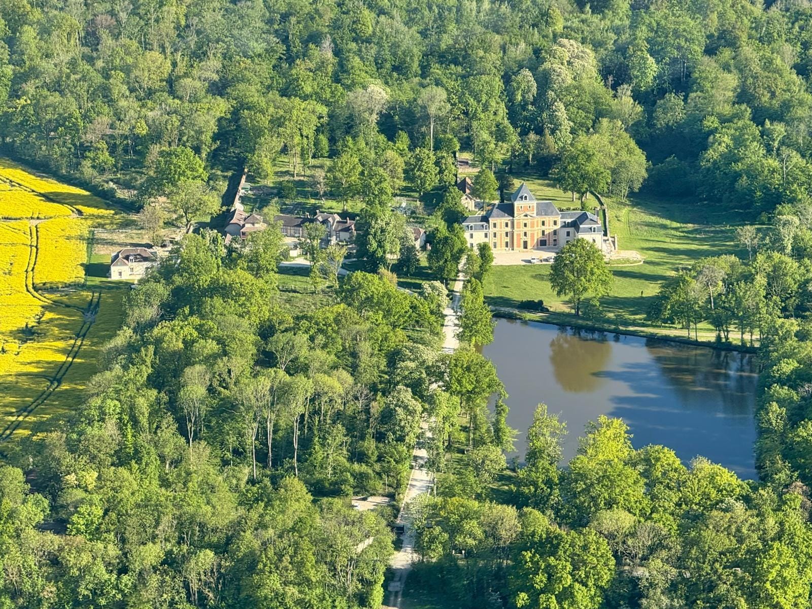 Premier vol en hélicoptère au-dessus des Yvelines