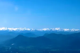 Flug zum Wendelstein