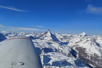 Top Rundflug Matterhorn und Italien