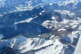 Wintermärchen in den Alpen