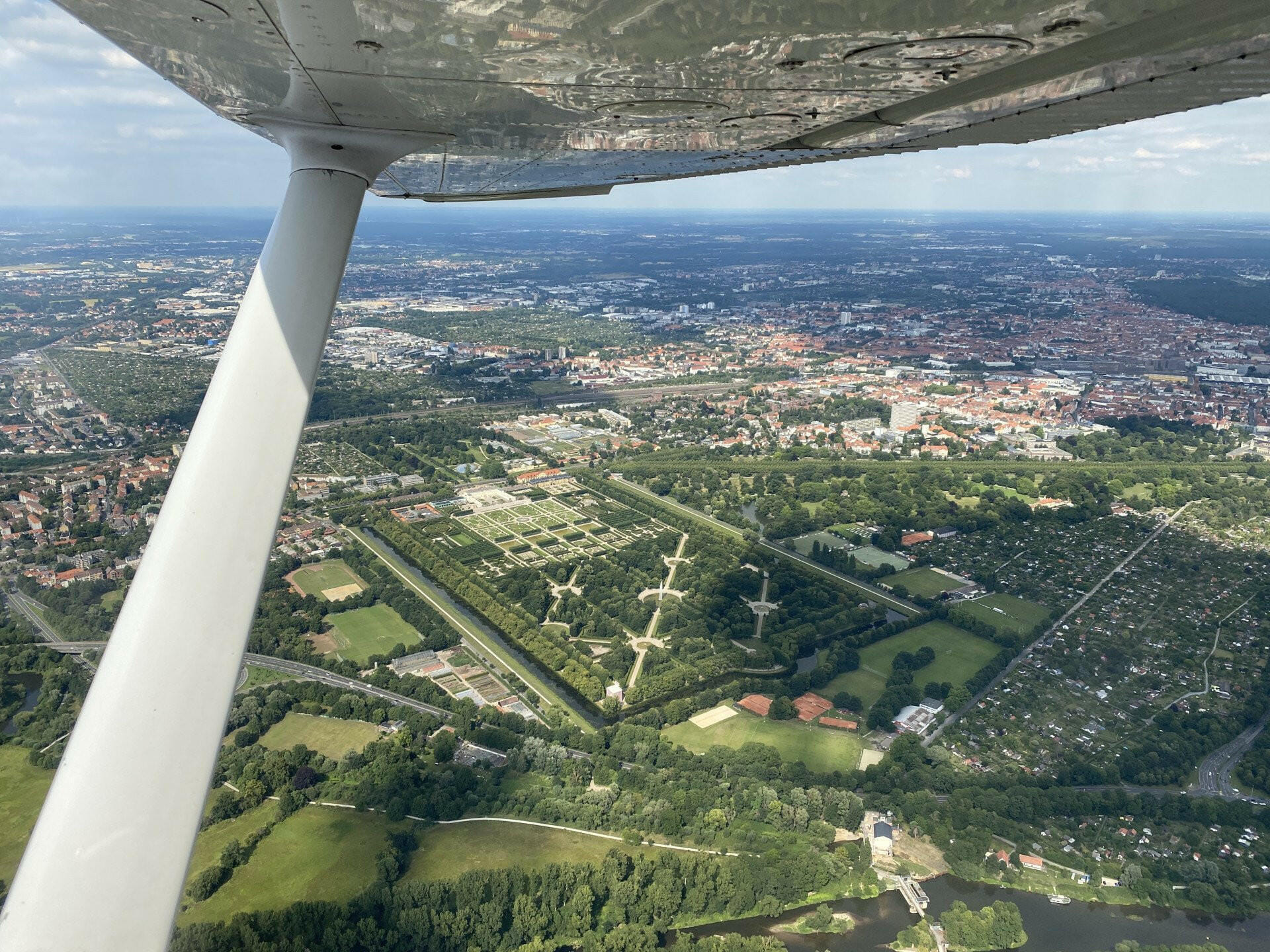 Großer Rundflug über Hannover