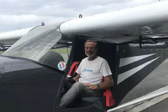 Survol de la Dordogne en ULM