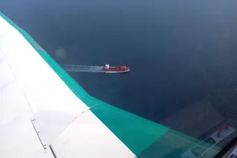 Balade aérienne en Camargue et Salins de Giraud