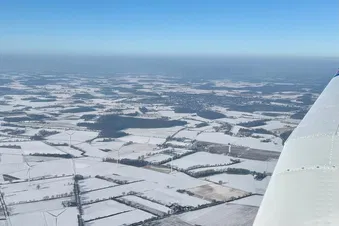 Rundflug über Bielefeld und Umgebung