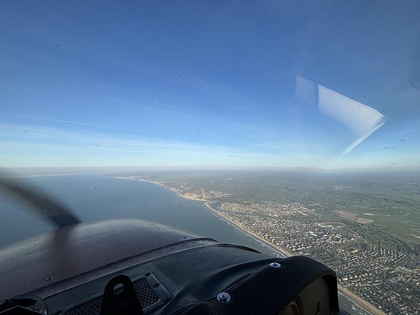 Vol d'excursion vers le Touquet