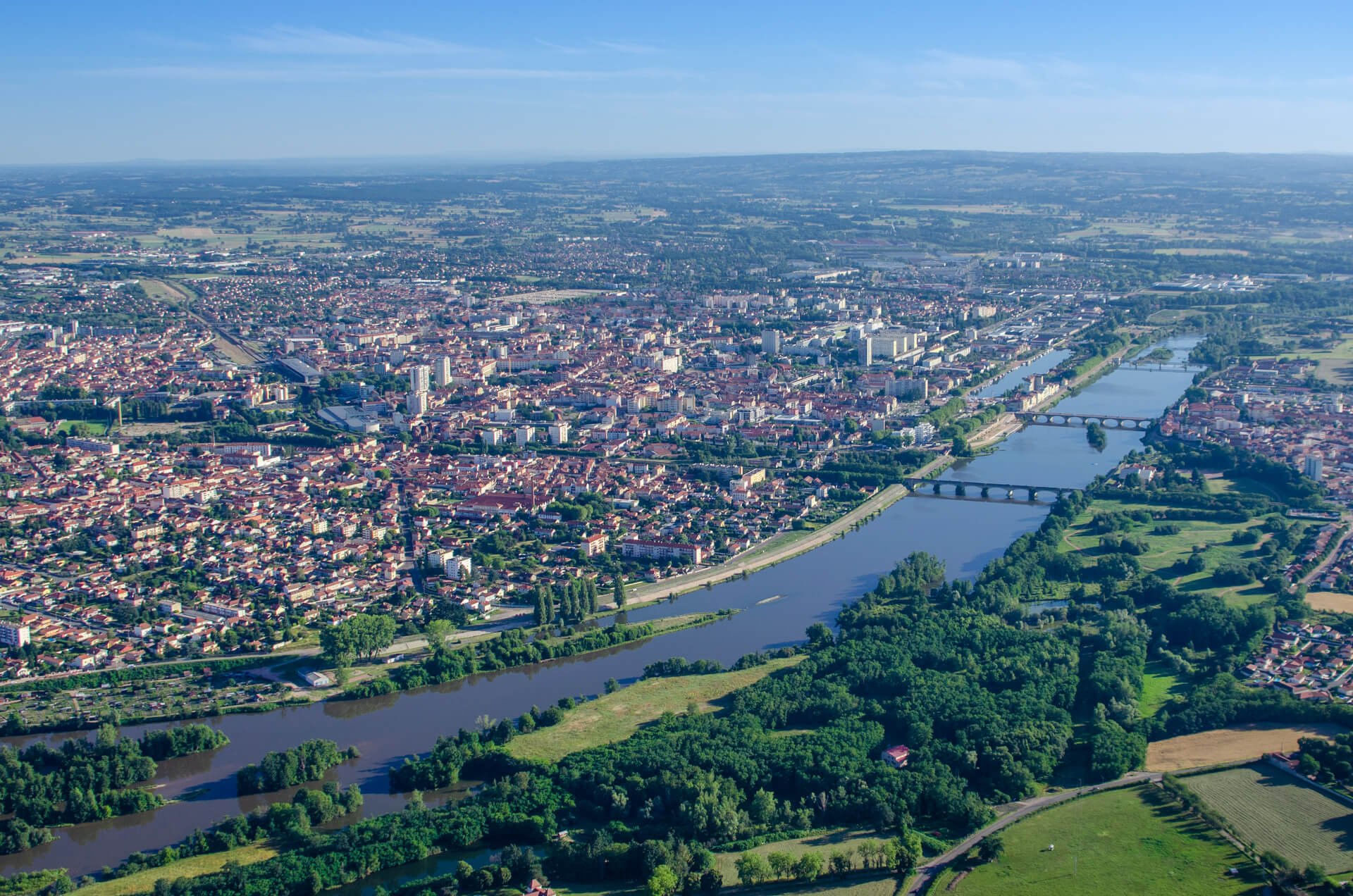 Roanne et ses alentours en Hélicoptère - 30 min