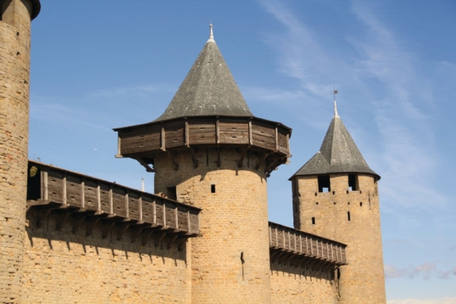 Vol d'excursion : Cité de Carcassonne