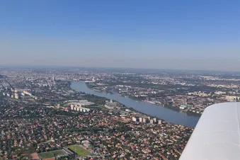Approaching Budapest, Hungary