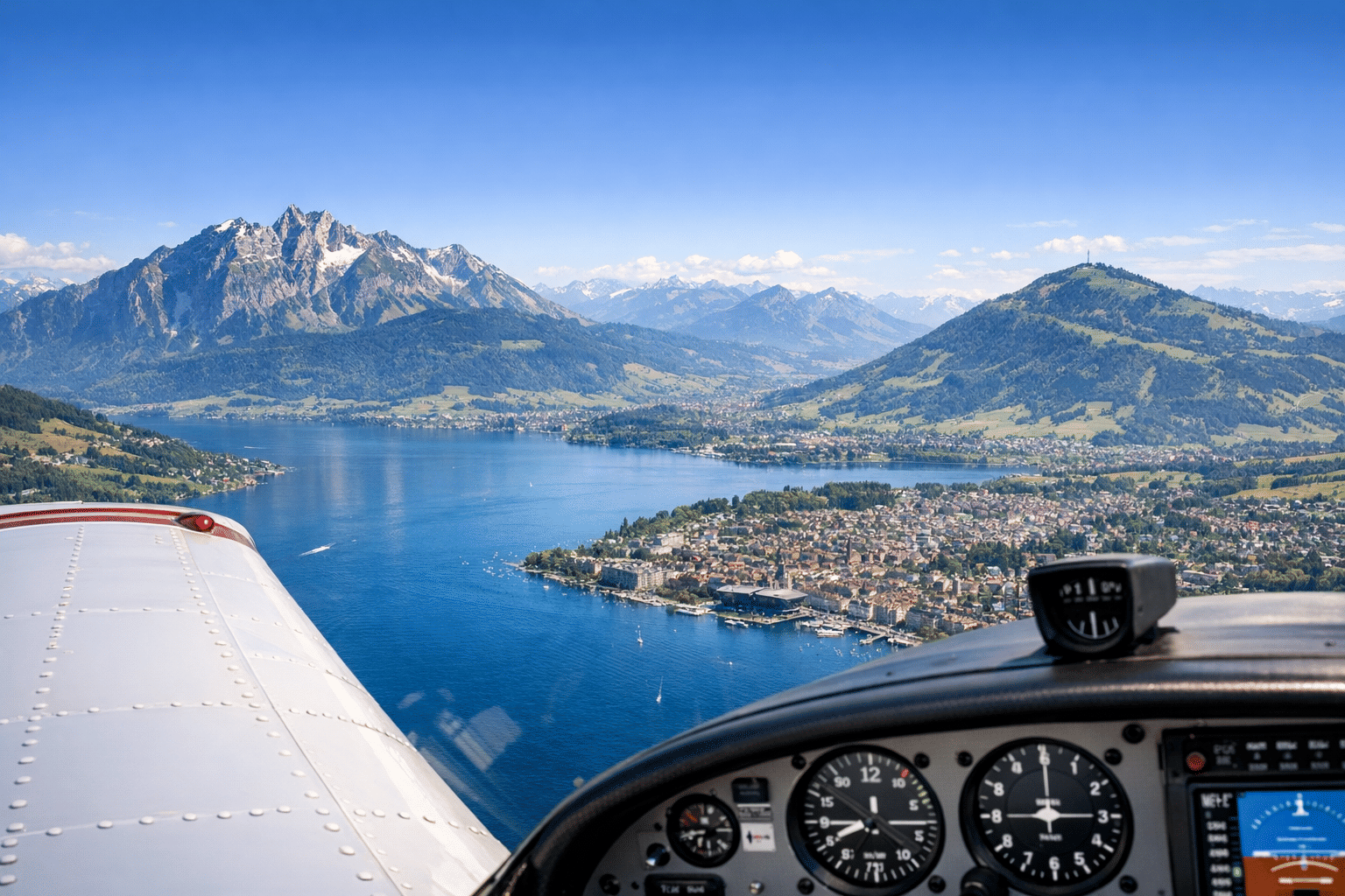 Lake Lucerne and Bernese Oberland