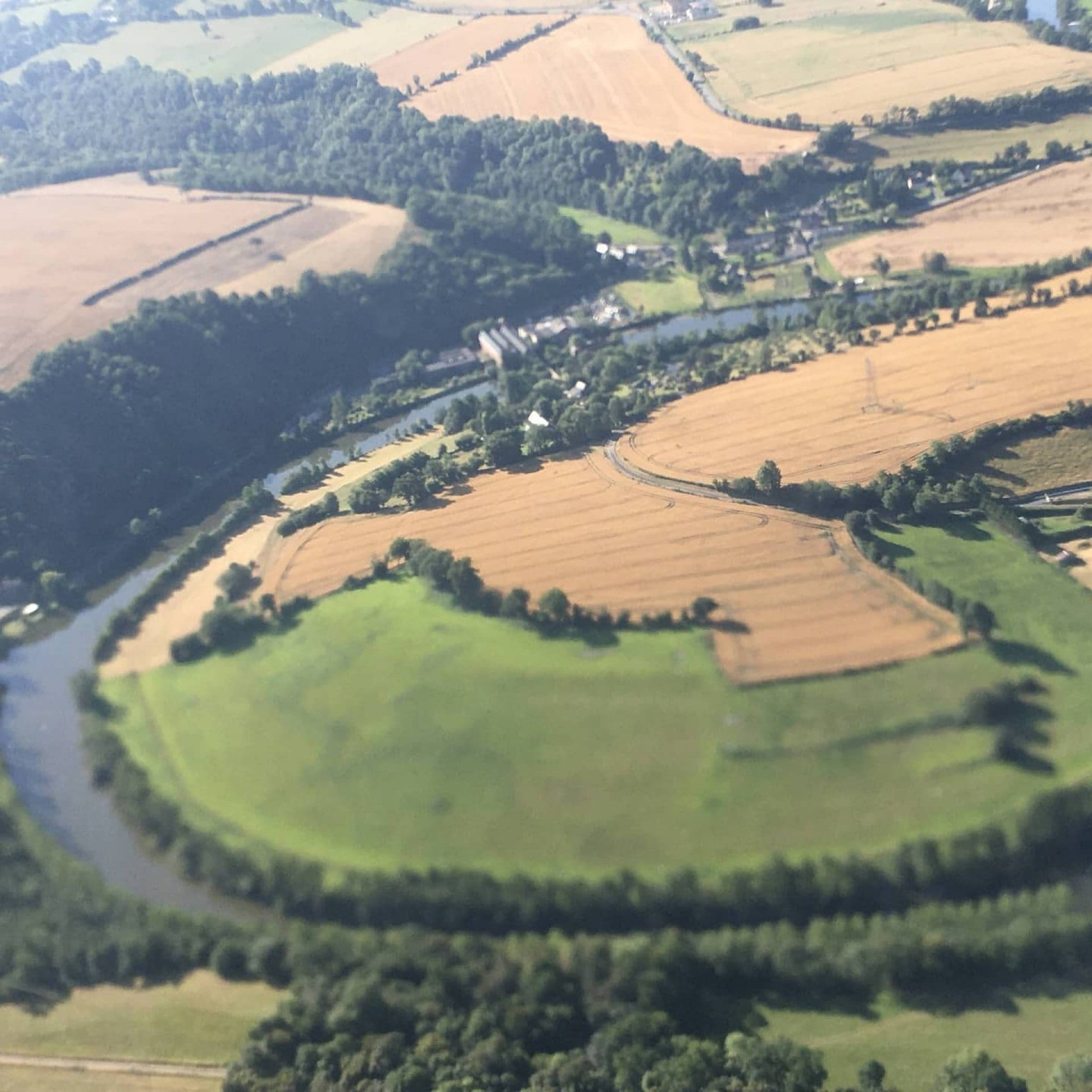 Découvrez la Suisse Normande vue du ciel