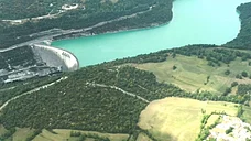 Balade aérienne : Lacs du Haut Jura - Barrage de Vouglans