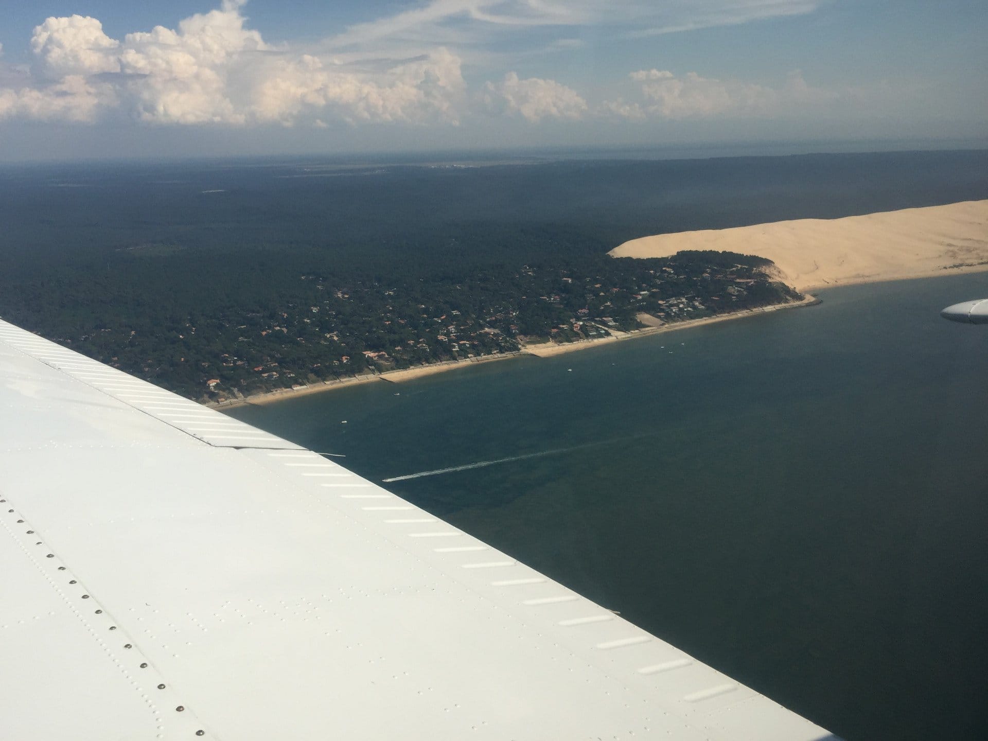 Vol Chambéry - Arcachon (aller-retour)
