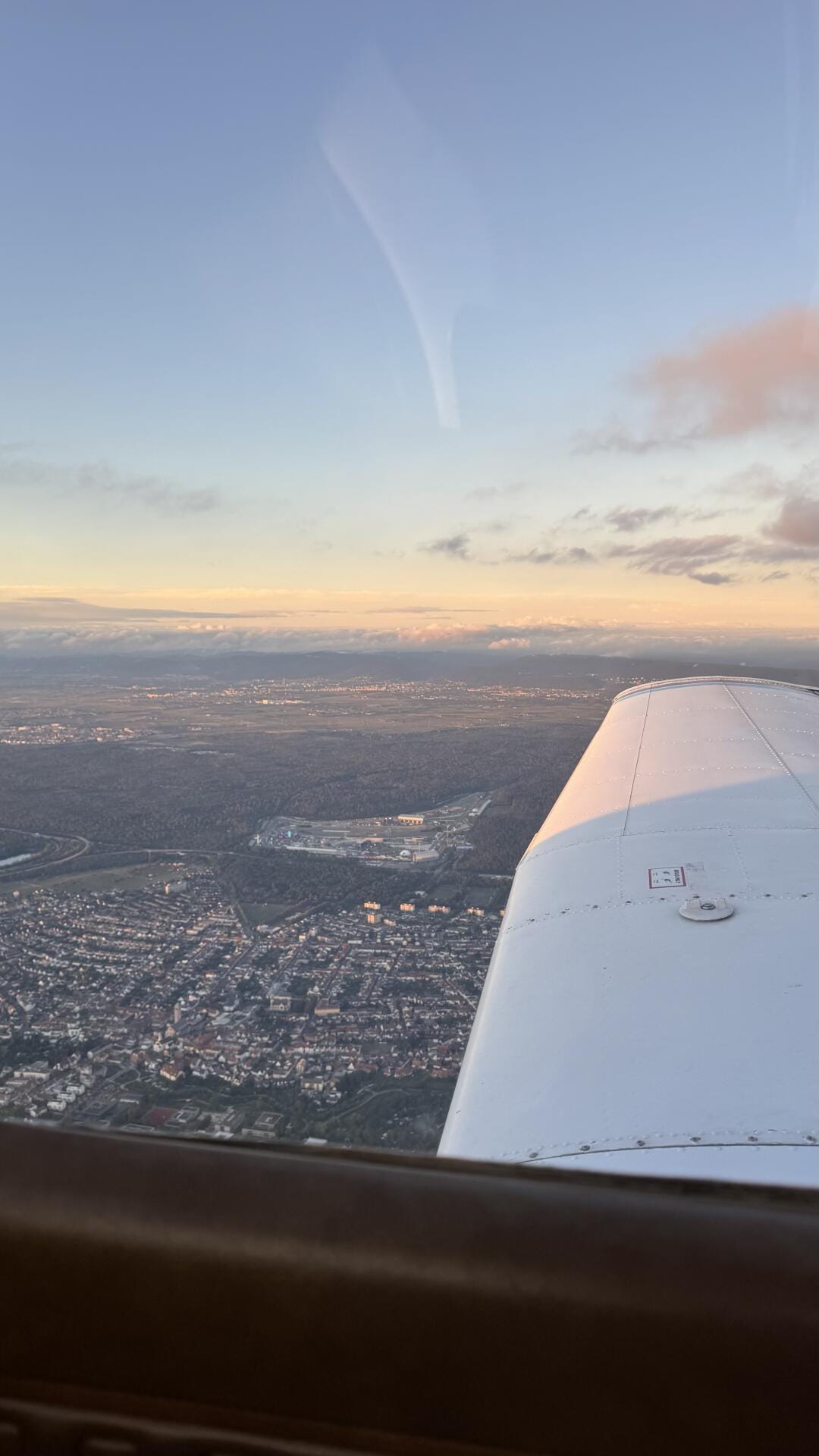 Flight over Heidelberg