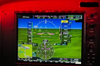 Einblick in einen IFR Streckflug.von Sylt nach Hannover.