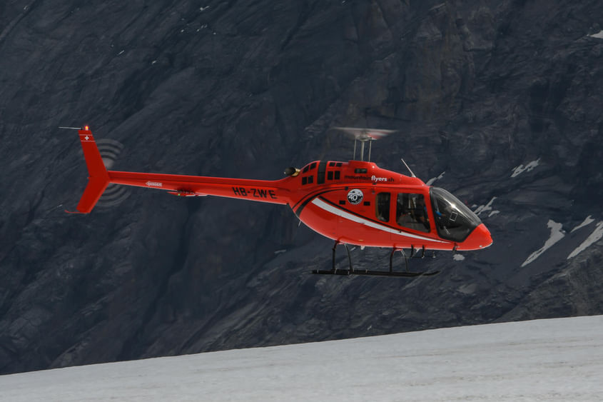 Eiger, Mönch und Jungfrau Helikopterrundflug