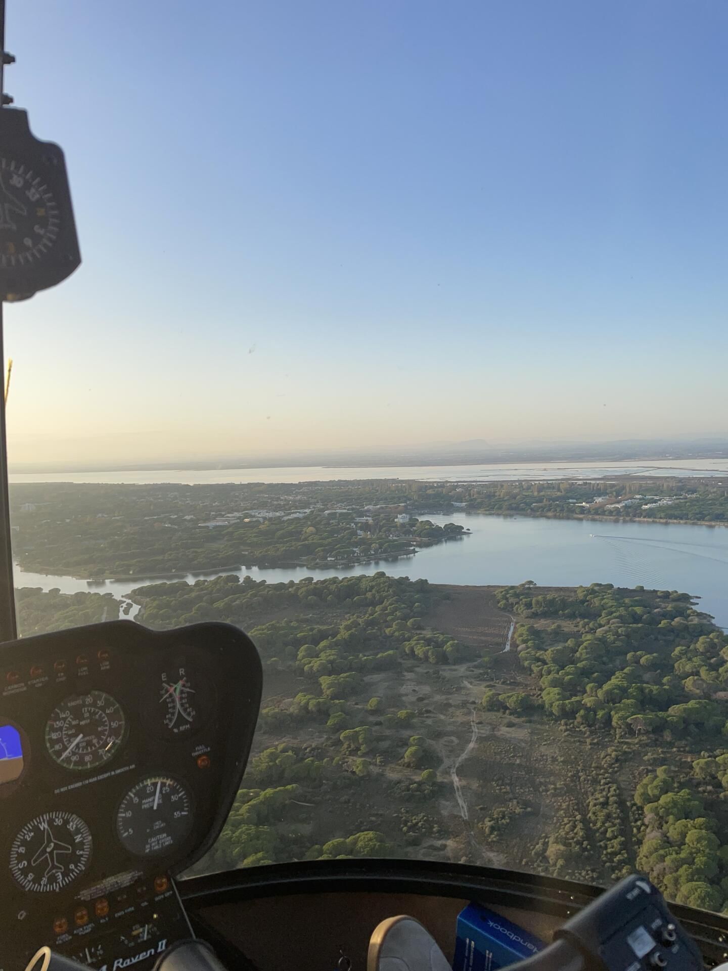Découverte de la grade motte vue du ciel en hélicoptère