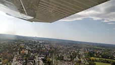 Schnupperflug - Platzrunde um den Flugplatz Bonn/Hangelar