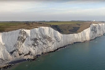Sightseeing flight over the White cliffs and Kent