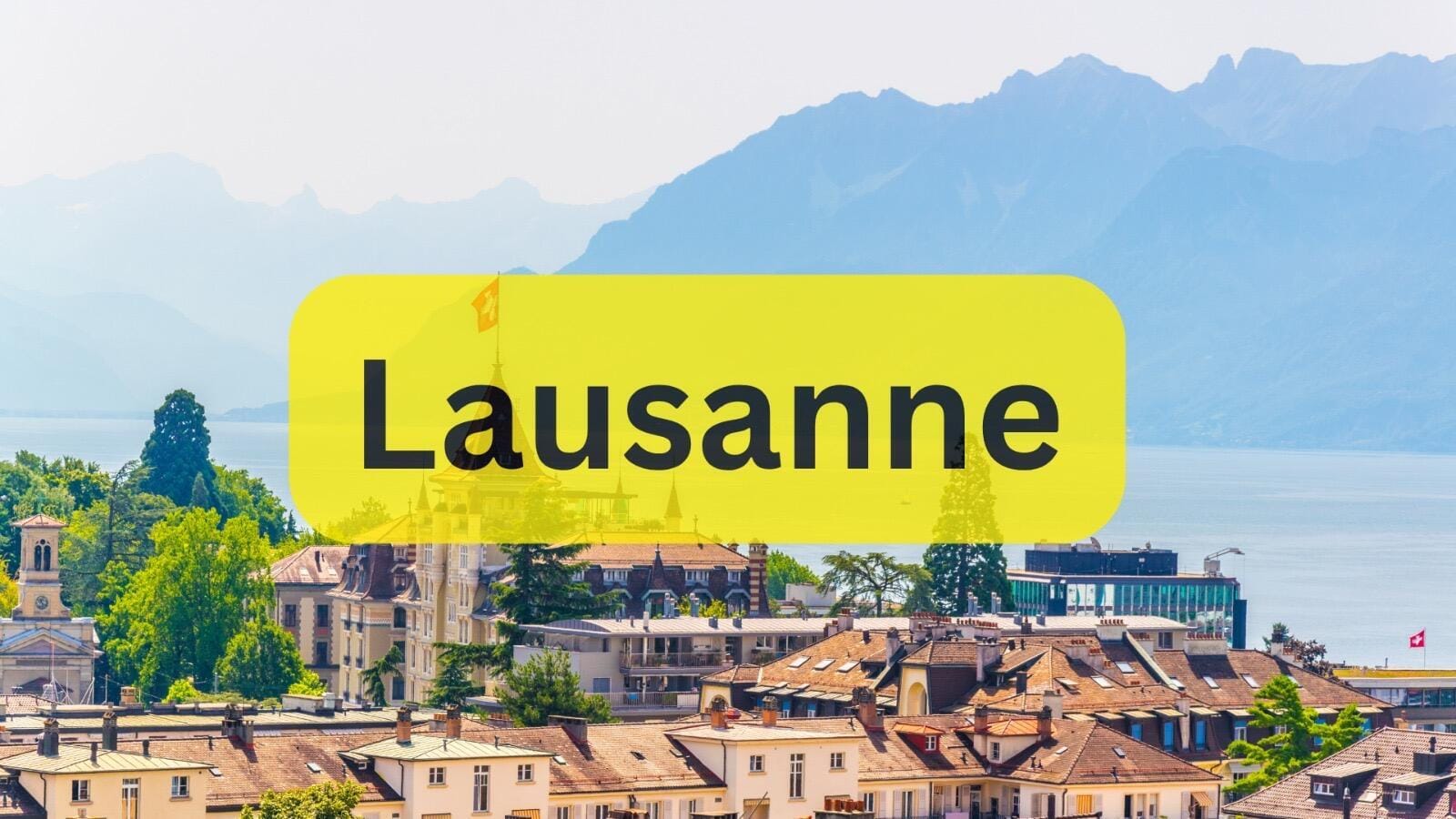 Businesstrip oder Tagesausflug - nach Lausanne und zurück