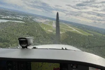 Tiefanflug Flughafen Düsseldorf