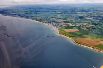 Balade aérienne - Plages du débarquement - 1 ou 2 passagers