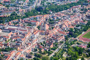 Wittenberg von oben in einer DA-20 entdecken