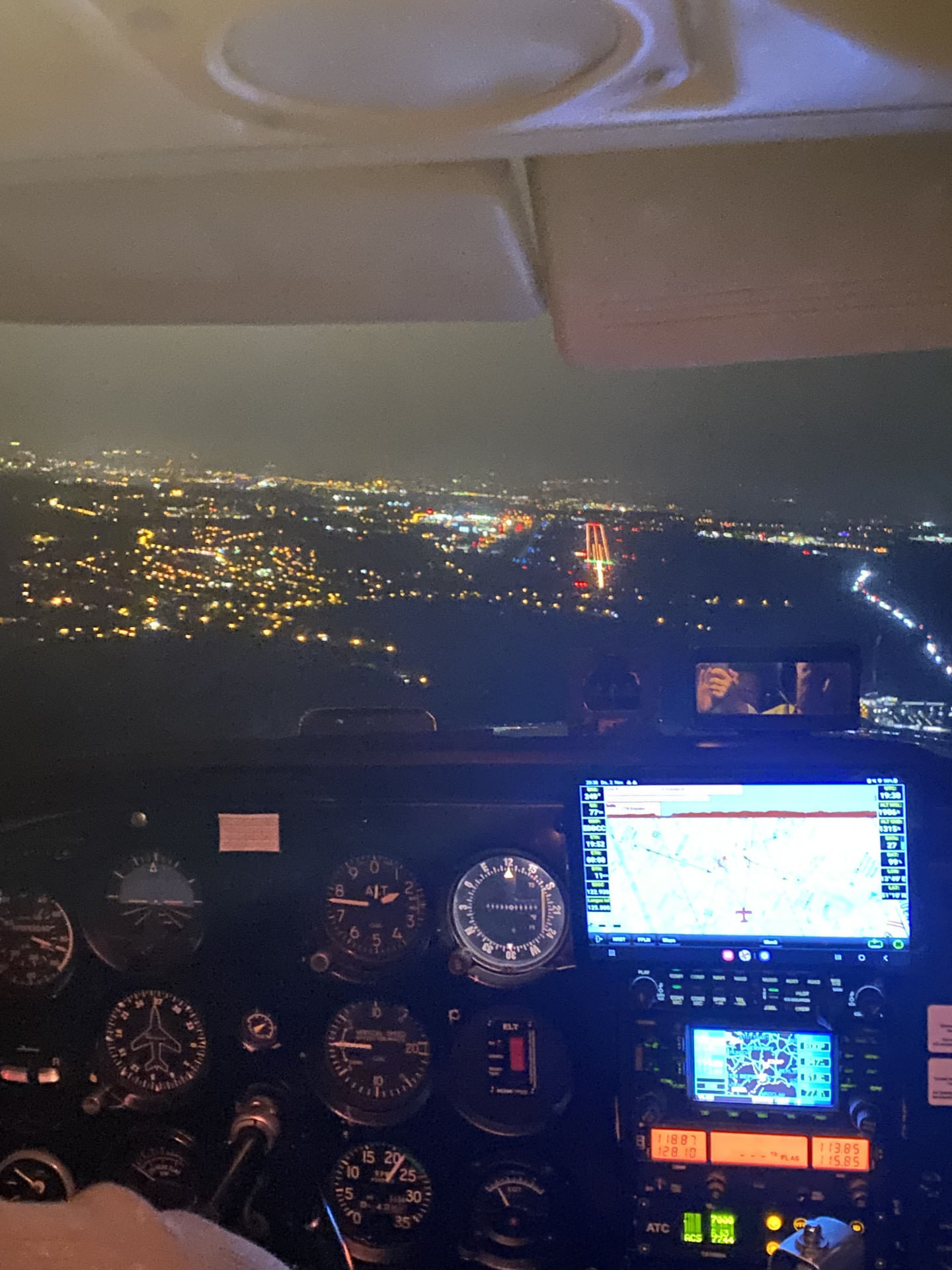 Landeanflug Dresden Airport