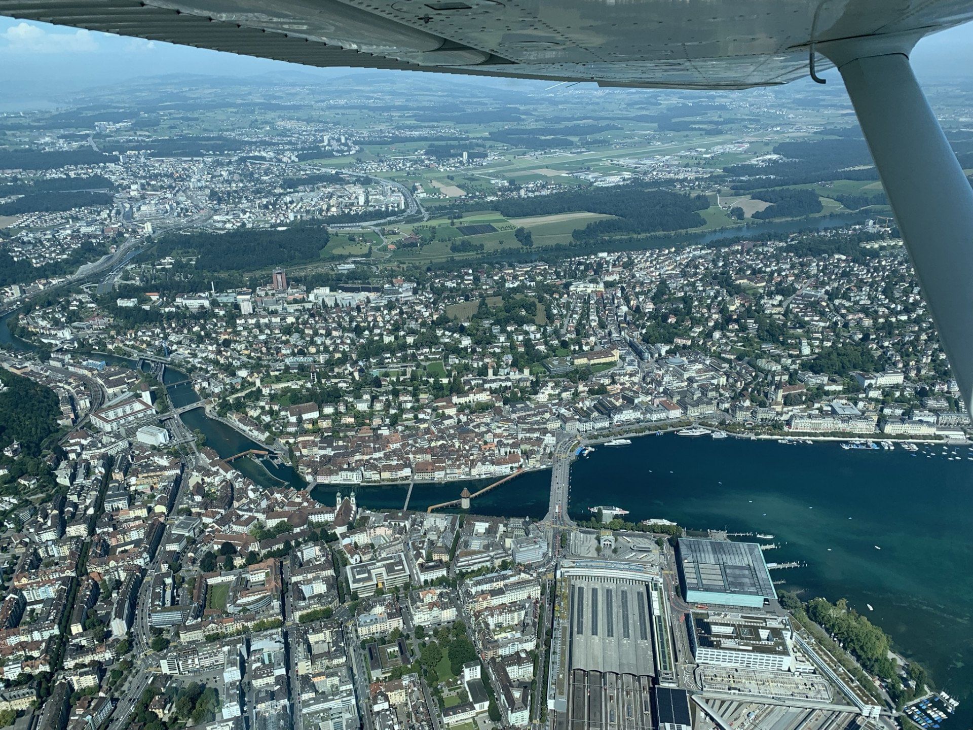 Lichterstadt Luzern & Zentalschweizer Berge / City of Lucerne & mountains