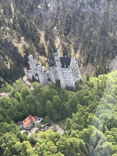 Allgäu, Oberstdorf, Neuschwanstein von oben ab 2 P.