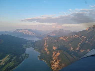 Rundflug um den Attersee