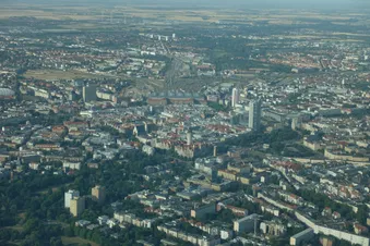Leipzig von Oben