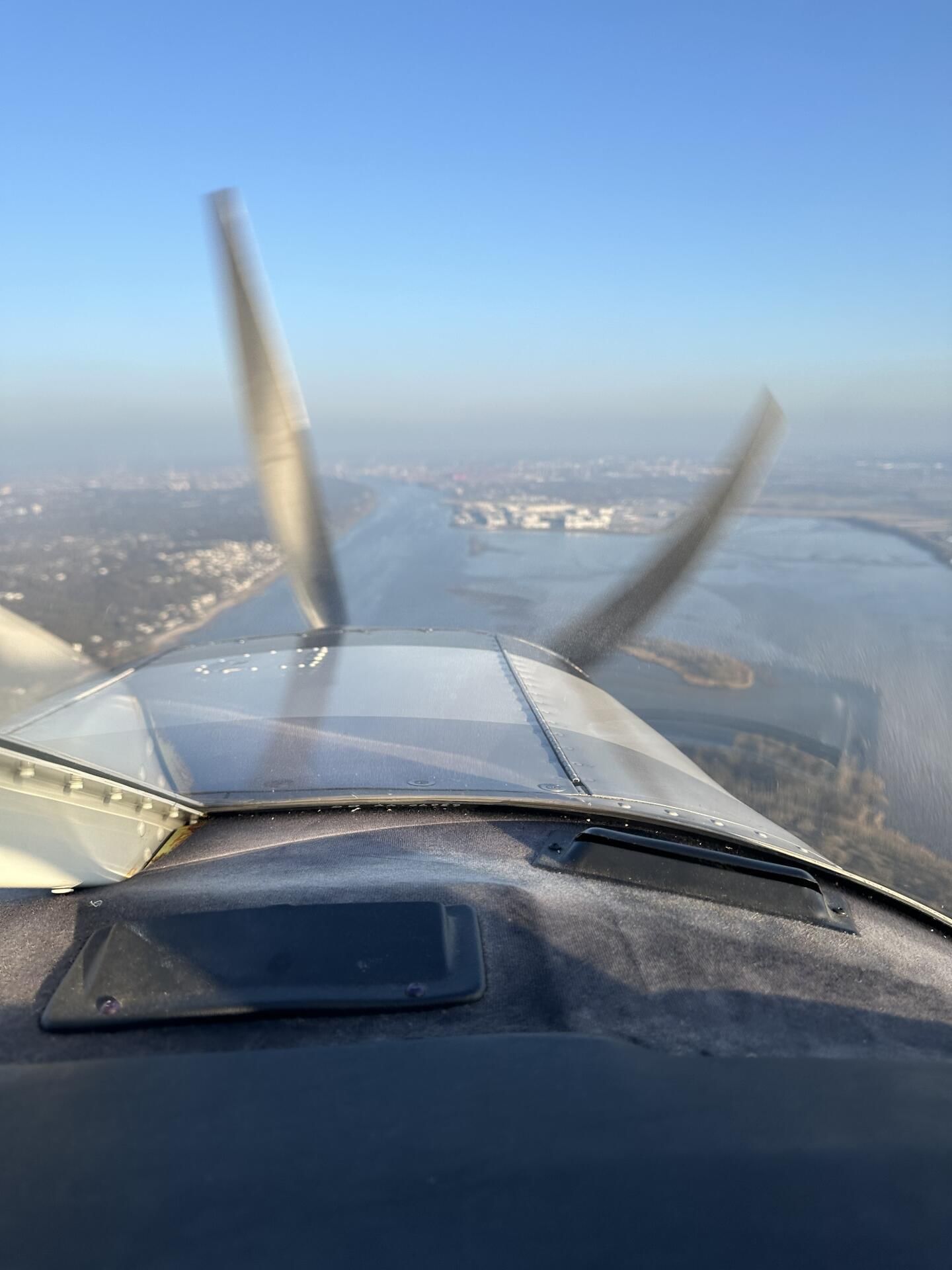 Rundflug über Hamburg
