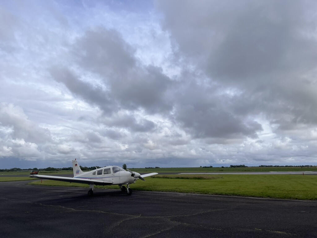 November Oscar ganz allein in St. Peter Ording