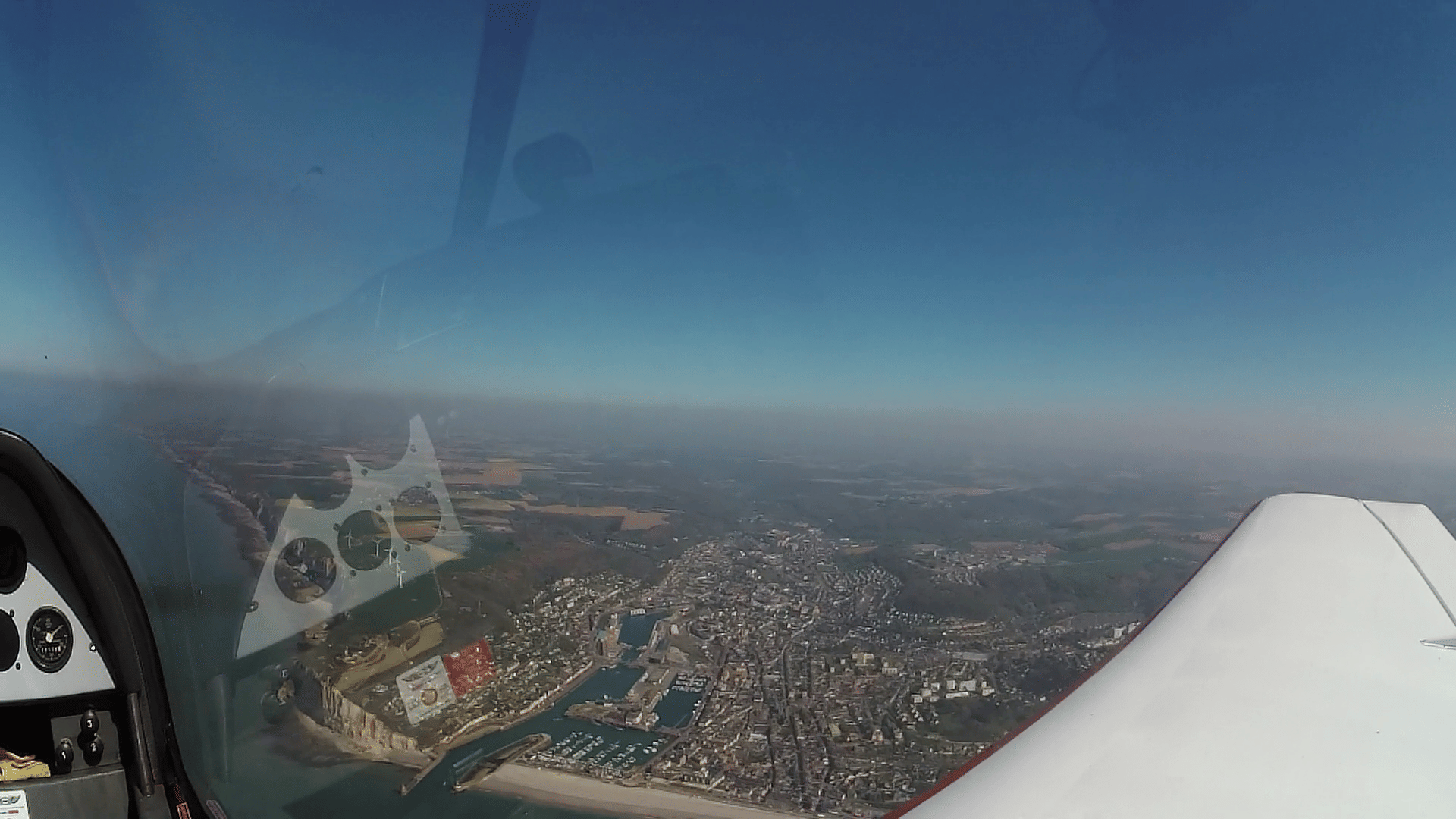 La côte d'Albâtre, jusquà Etretat.