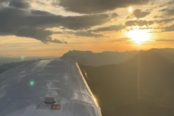 Alpenrundflug von Salzburg aus über die Gipfel deiner Wahl!