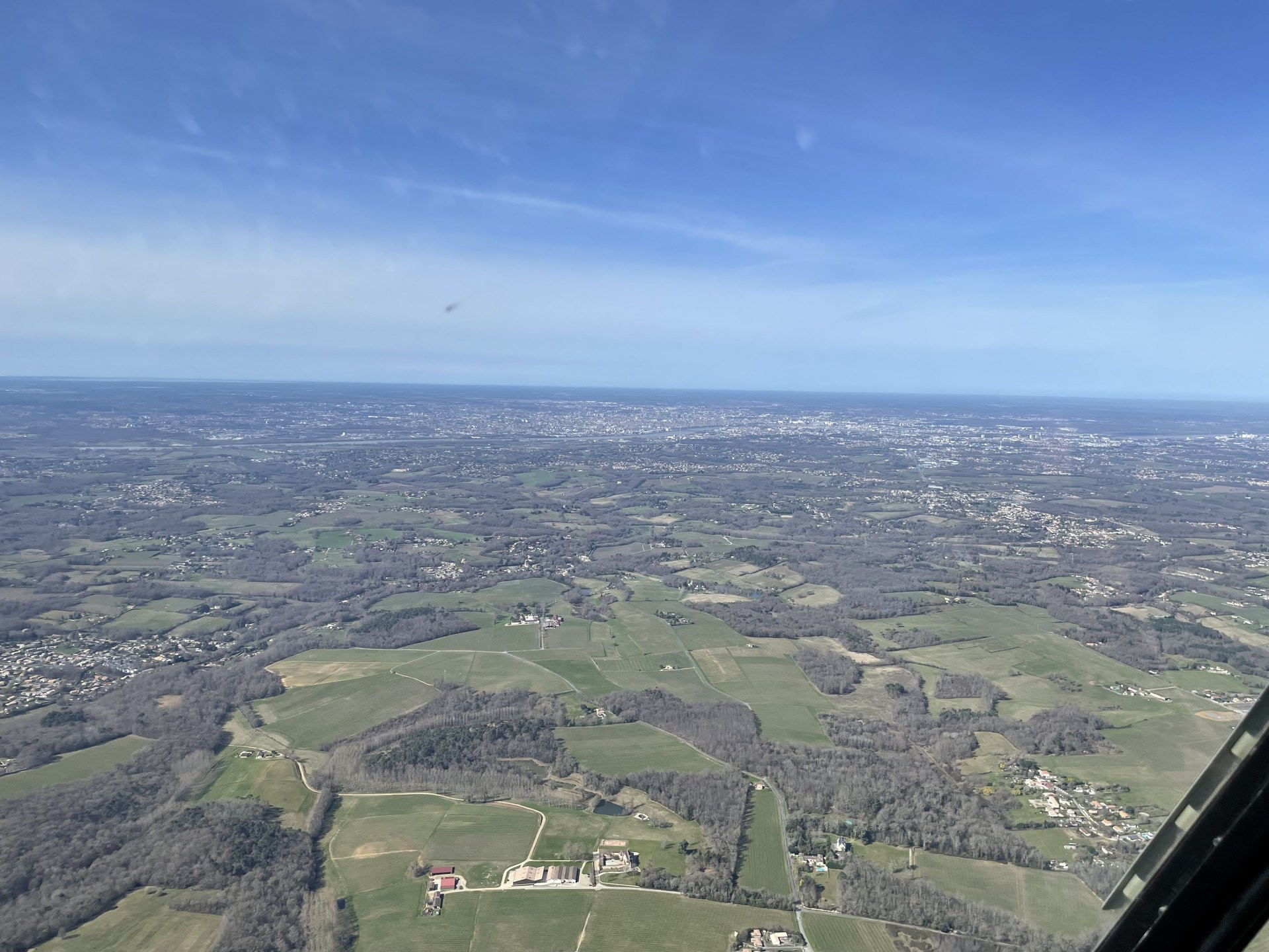Les vignobles bordelais en Hélicoptère - 30 min
