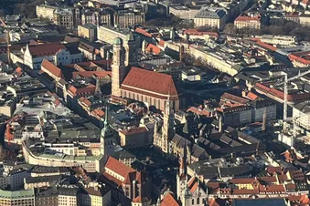 Flug über München, Starnberger u. Ammer See