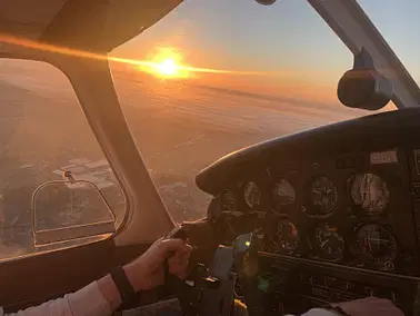 Rundflug / Flug über die Inseln