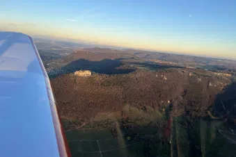 Flugroute nach Wunsch