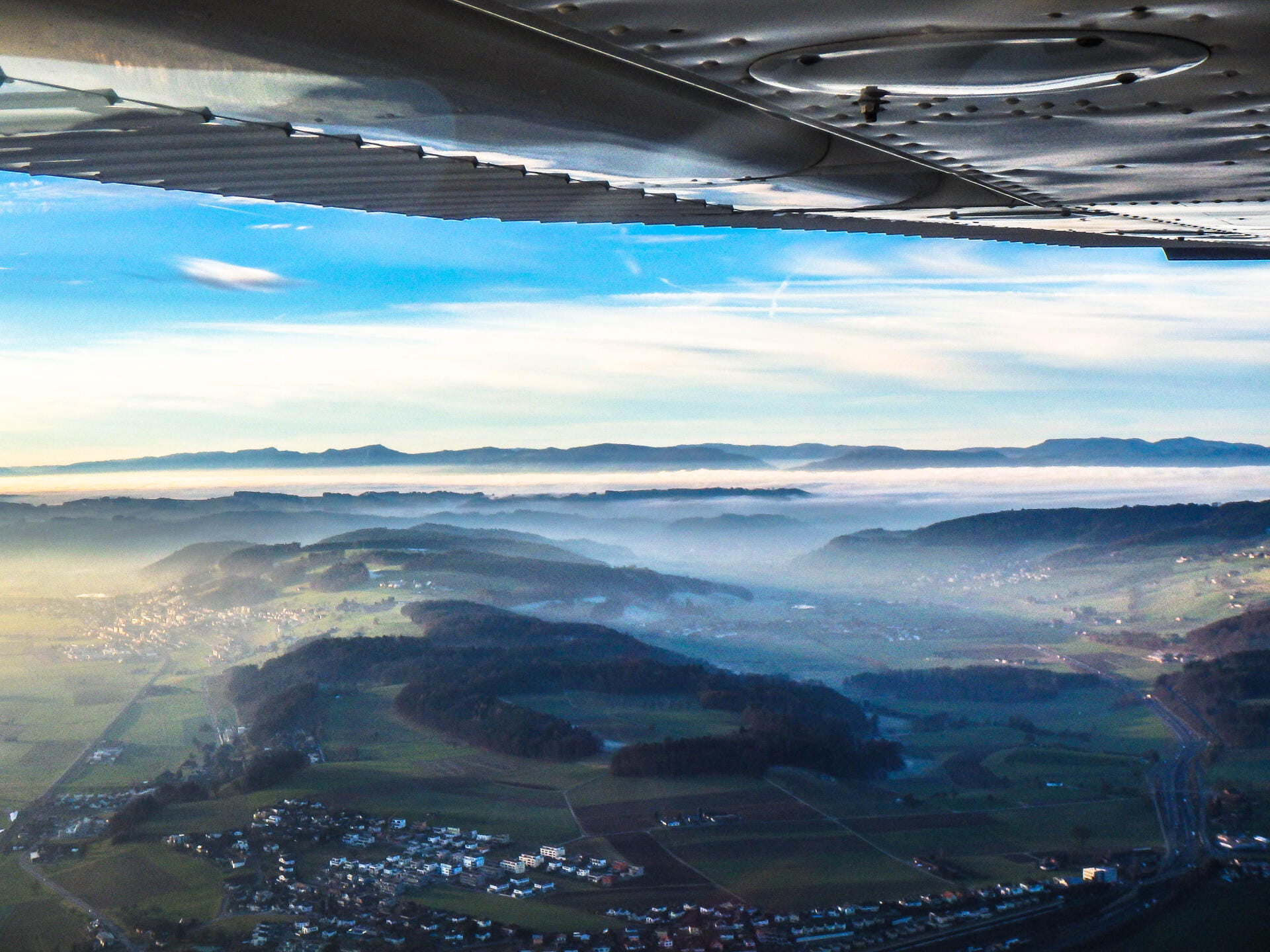 herrliche Sunset - Stimmung vom oben