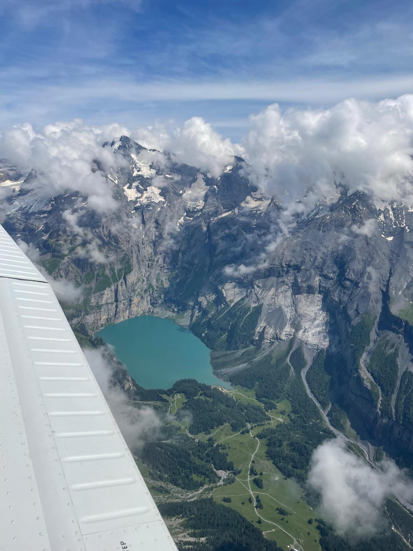 Mont Blanc Rundflug