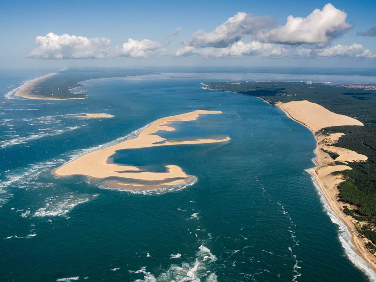 Découverte d'Arcachon en Hélicoptère - « Cap Banc d'Arguin »