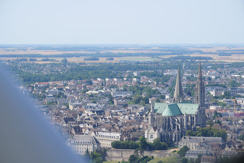 Vol à la découverte du Château de Maintenon et de Chartres