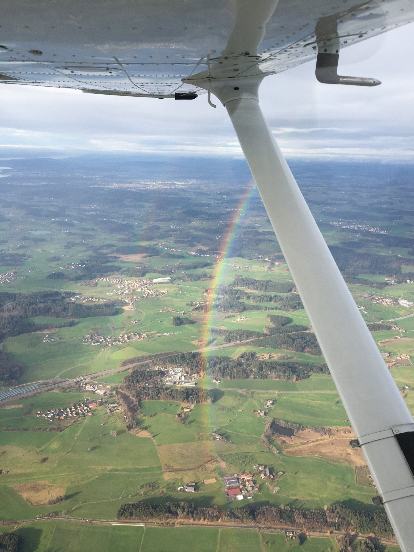 Mittagspause in Leutkirch (45min Gesamtflugzeit)
